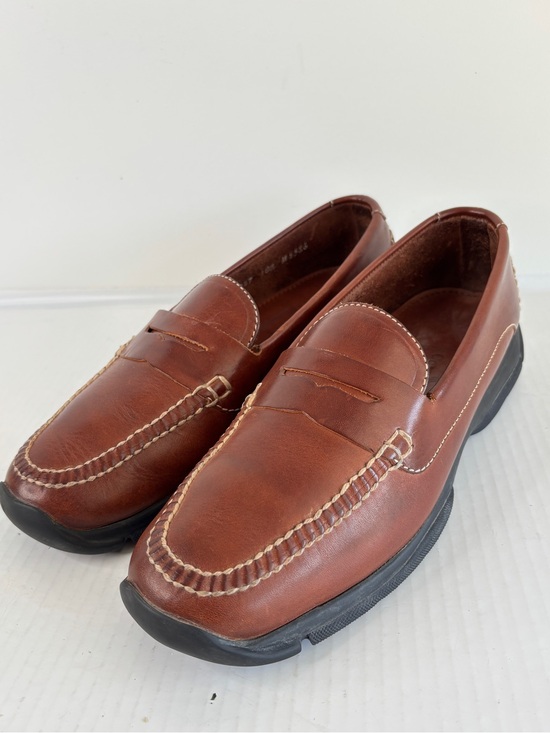 Cole Haan Mens Leather Lug Penny Loafer Size 10.5 Driving Moccasin Gommus Soles main image 16
